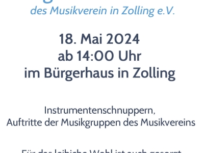 Tag der Blasmusik am 18.05.2025