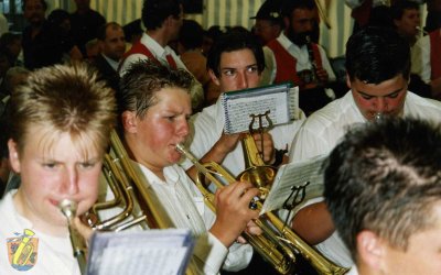 Gemeinschaftschor im Bierzelt